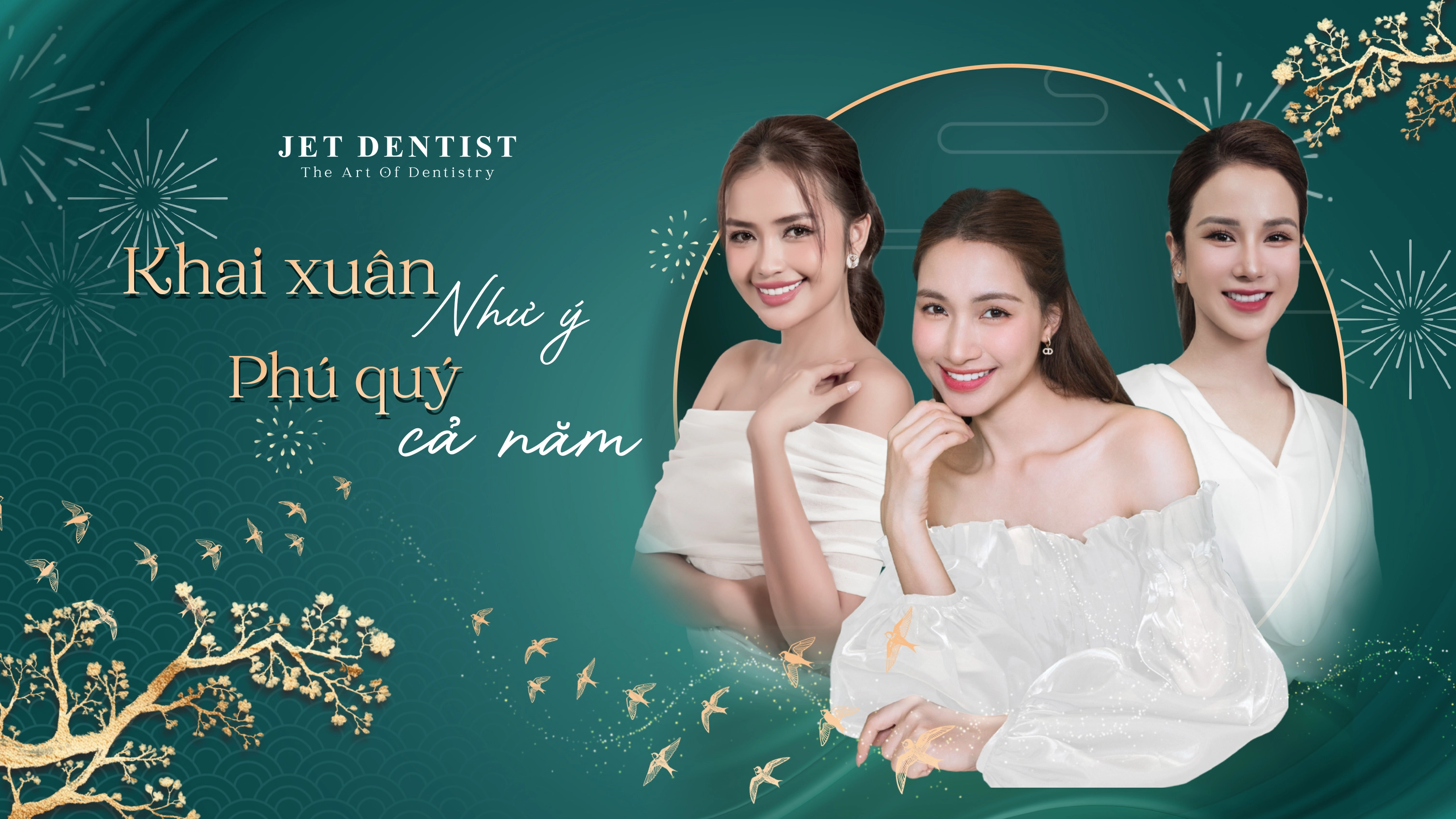 KHAI XUÂN LỘC PHÁT - RINH NỤ CƯỜI RẠNG RỠ - NHẬN NGAY SIÊU LÌ XÌ CÙNG JET DENTIST!