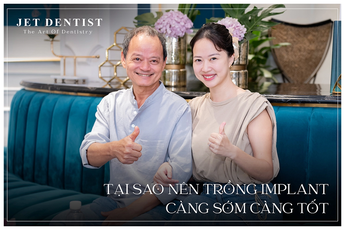 TẠI SAO NÊN TRỒNG RĂNG IMPLANT CÀNG SỚM CÀNG TỐT