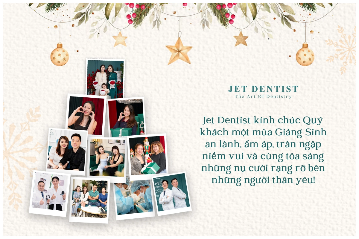 TỎA SÁNG NỤ CƯỜI RẠNG RỠ MÙA GIÁNG SINH CÙNG JET DENTIST !