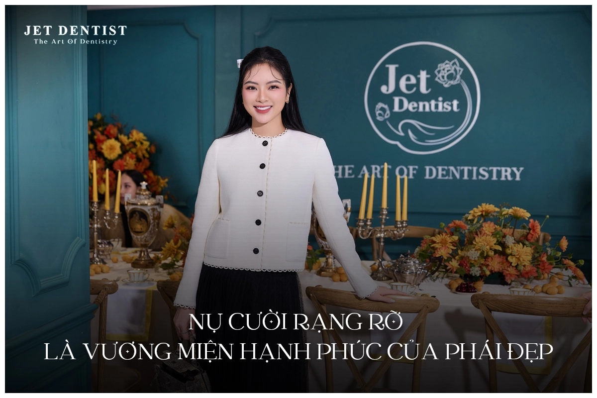 NỤ CƯỜI RẠNG RỠ LÀ VƯƠNG MIỆN HẠNH PHÚC CỦA PHÁI ĐẸP