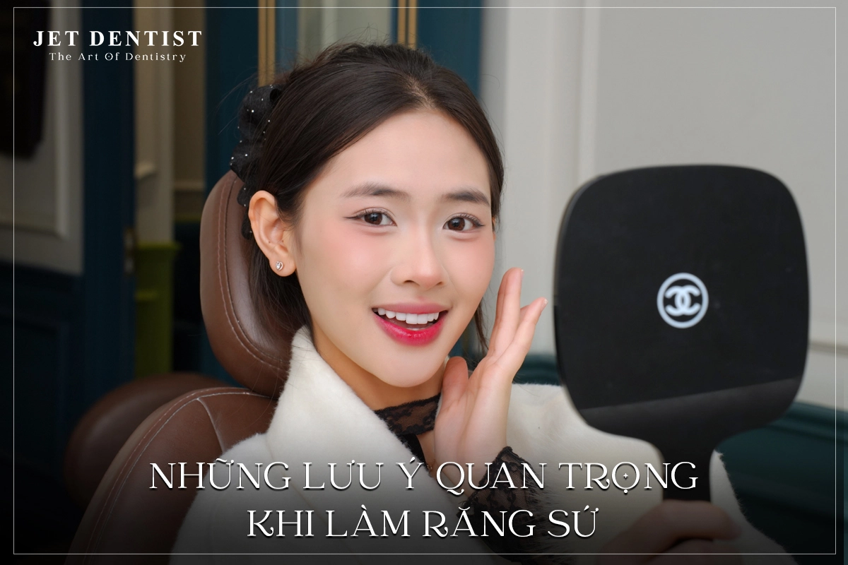 NHỮNG ĐIỀU CHƯA AI NÓI VỚI BẠN: LƯU Ý QUAN TRỌNG KHI LÀM RĂNG SỨ