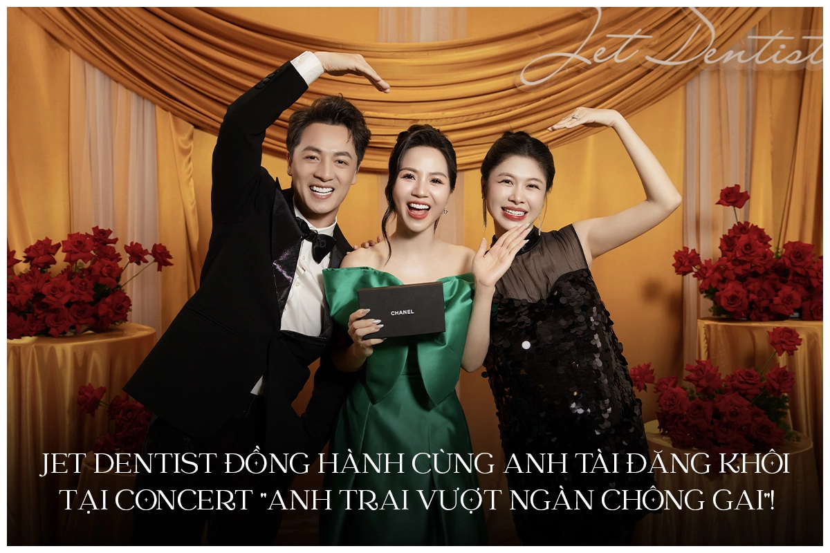 JET DENTIST ĐỒNG HÀNH CÙNG ANH TÀI ĐĂNG KHÔI TẠI CONCERT 